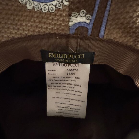 Vintage PUCCI Hat - Picture 3 of 3